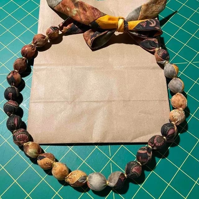 Fabric Necklace