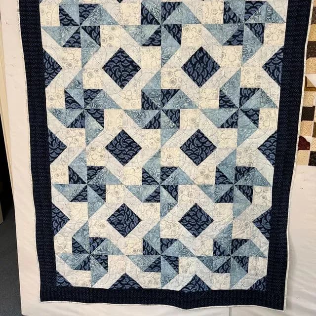 Batik Pinwheels