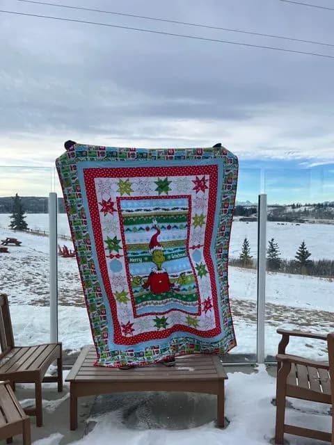 Youngest Daughters Christmas Quilt 2025