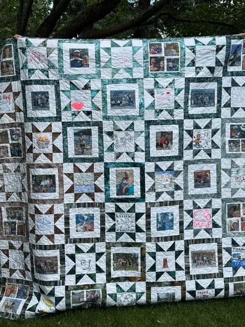 Bev’s Memory Quilt