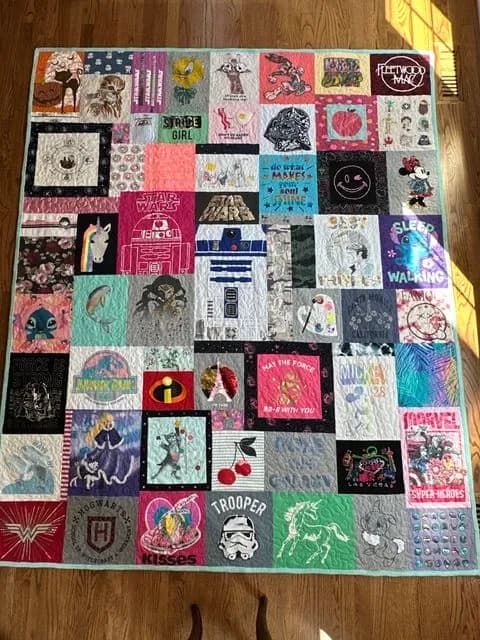 Second T-shirt Quilt