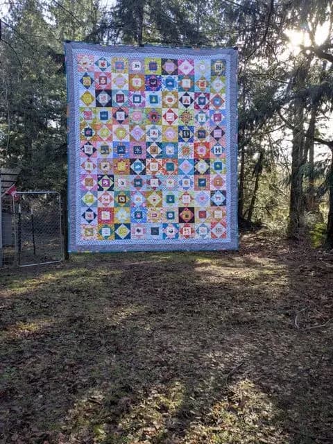Eye Spy Baby Quilt