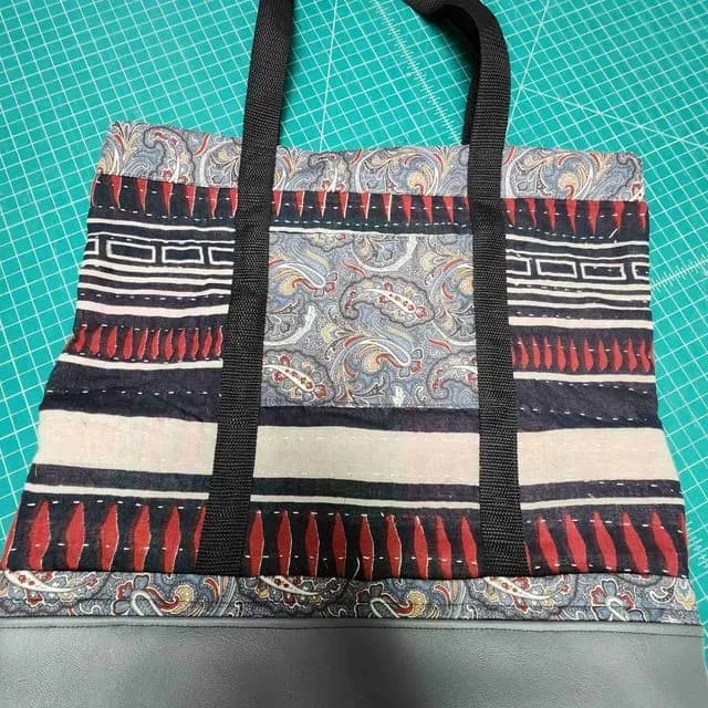 Kantha Cloth Tote