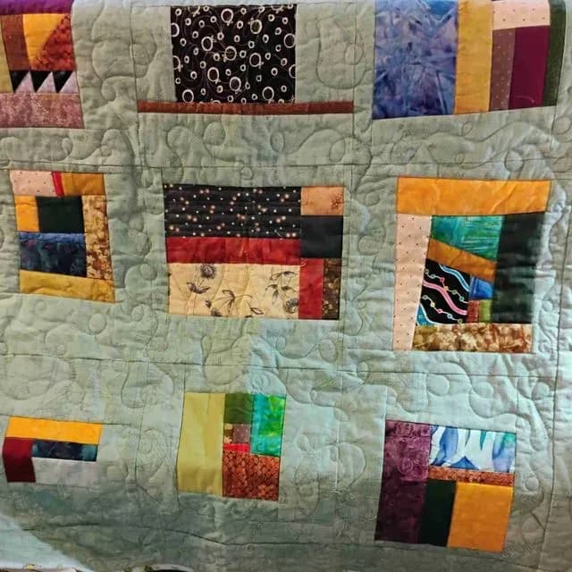 Scrappy Baby Quilt