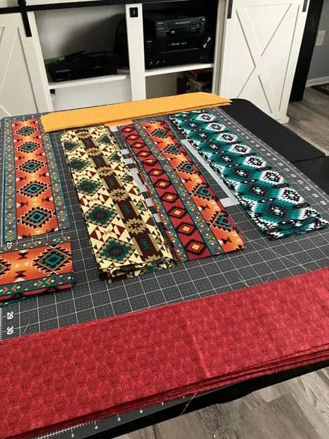 Aztec/ Western Quilt