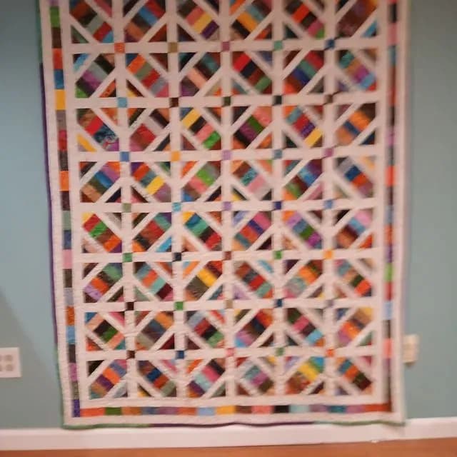 Batik Scrap Quilt