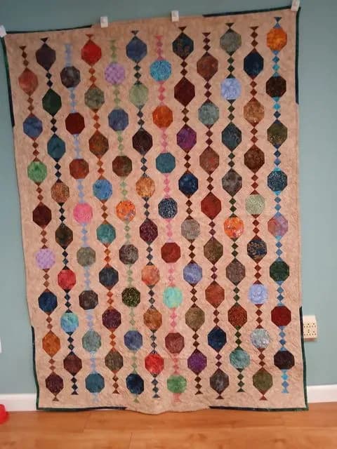 Scrap Batik Quilt