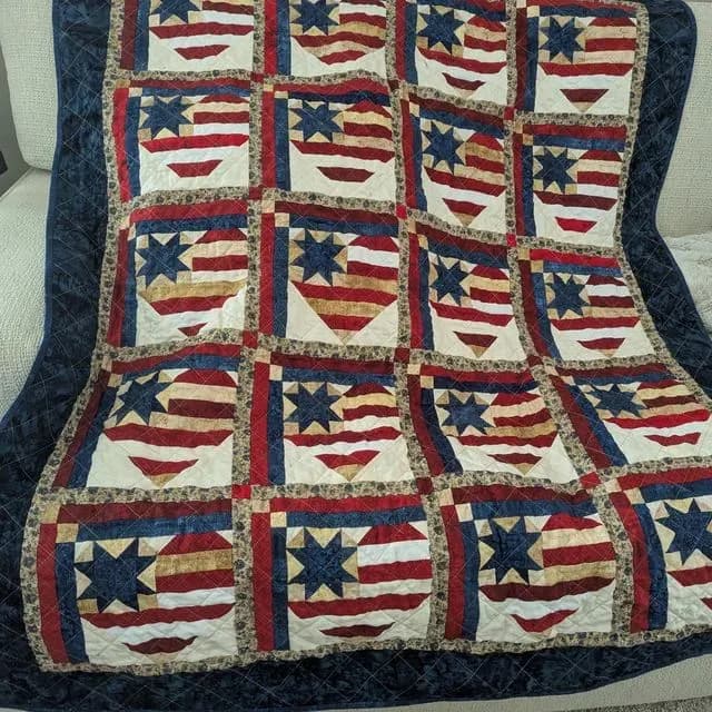 Danny's 4th Of July Quilt