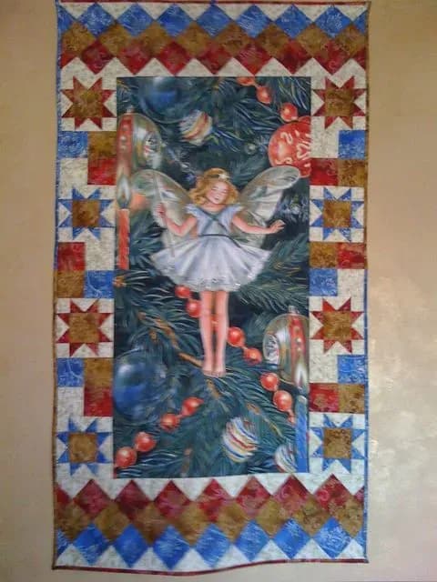 Christmas Fairy Wall Hanging