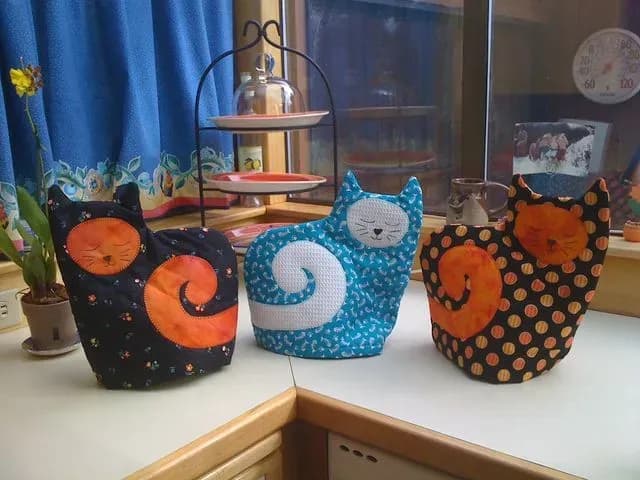 Kitty Kay Tea Cozies