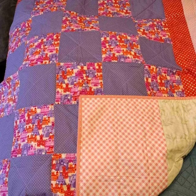 Peach/Purple Castles