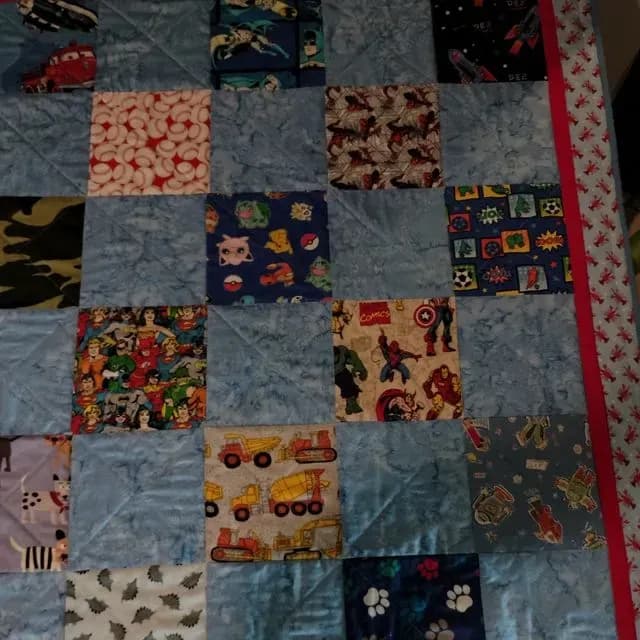 Blue Batik Boy's iSpy