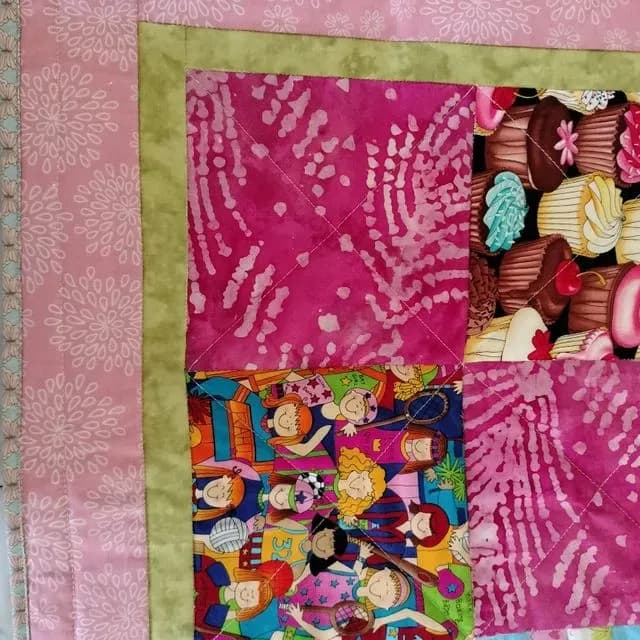 Girly Pink Batik