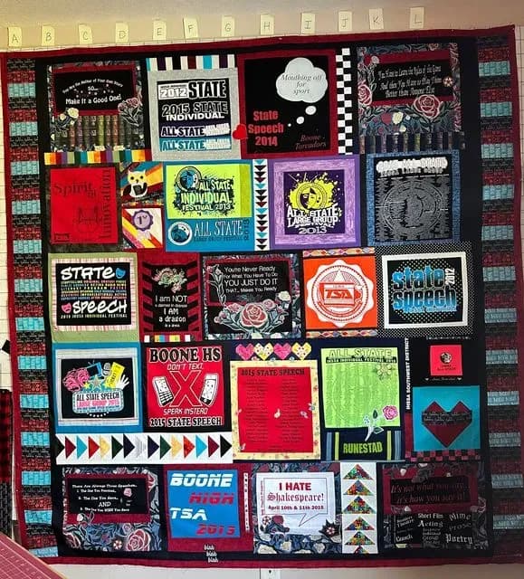 Memory Quilt 1: Speech Team