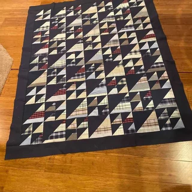 Shirt Quilt HST