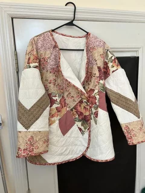 Jacket From Vintage Quilt