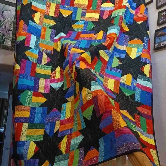 Amazing Technicolor Dream Quilt