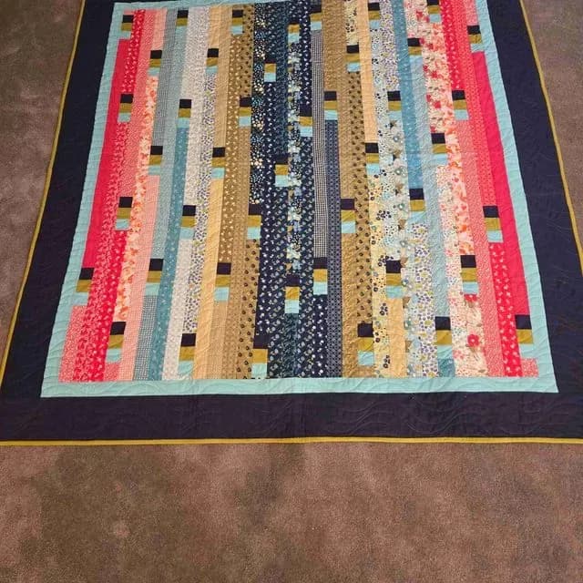 Jelly Role Race Quilt