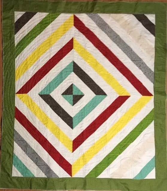Tessellated Texas HST Quilt - Vicki