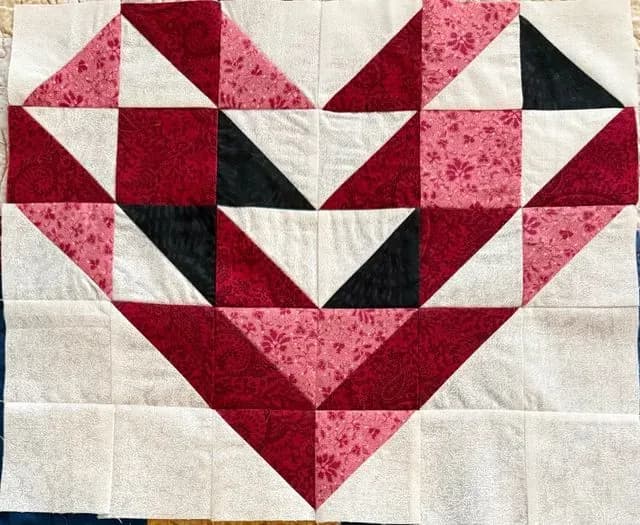 Heart - Donation To Threaded Lines For Auction Quilt
