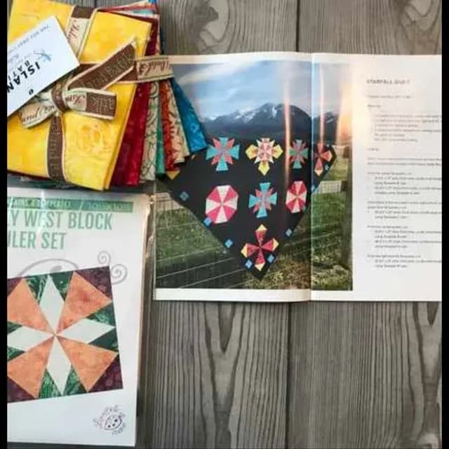 StarFall Quilty Box Project June 2019