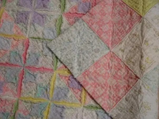 Raw Edge Flannel Baby Blanket