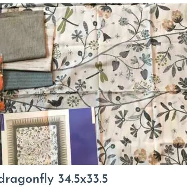 Blue Dragonfly Quilty Box Project July 2018