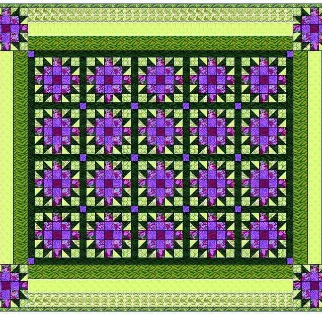 Rolling Star Quilt 2014