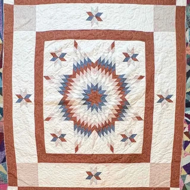 Lone Star - Blue/Rust 1970’s