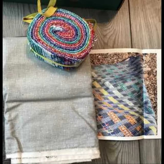 Rainbow Weave - Quilty Box Project January 2019
