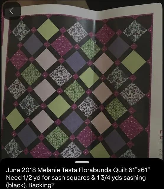 Florabunda Quilty Box June 2018