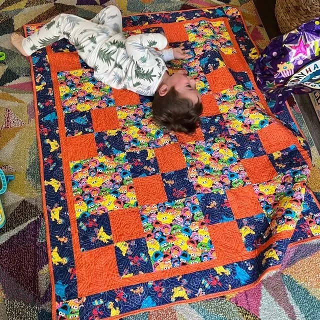 Edward’s Sesame Street Quilt