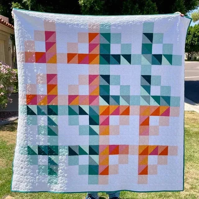 Toad Circle Mystery Quilt Sew Along Farrow Quilt