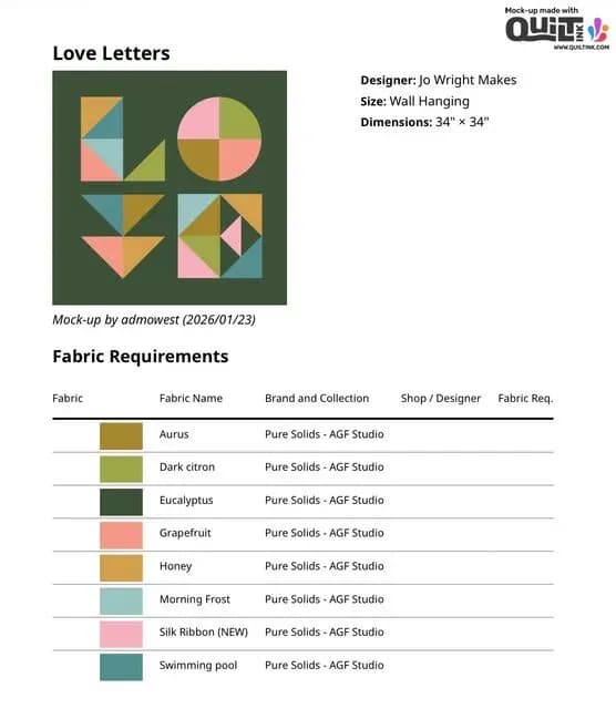 Love Quilt