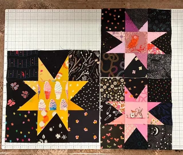 October Bee Block