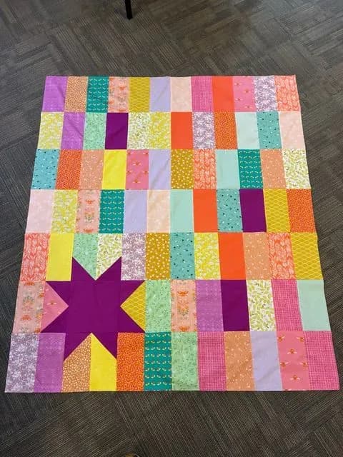 Scrappy Star Quilt