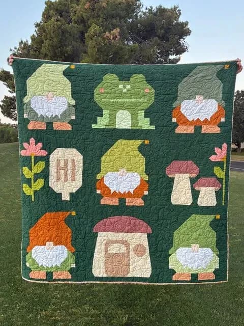 Gnomies Quilt