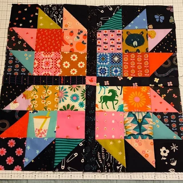 July Bee Blocks