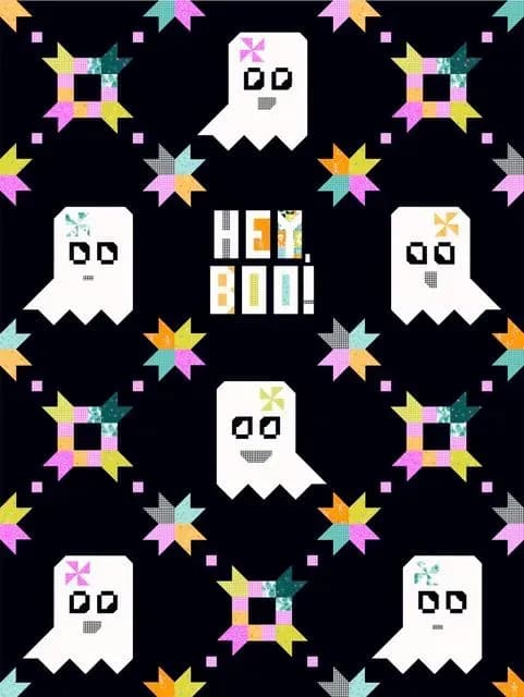Betty Boo Halloween Quilt