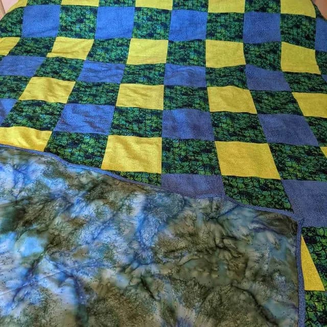 Blue And Green Buffalo Plaid