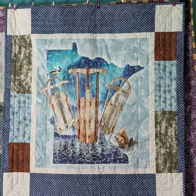 Minnesota Sleds Wall hanging