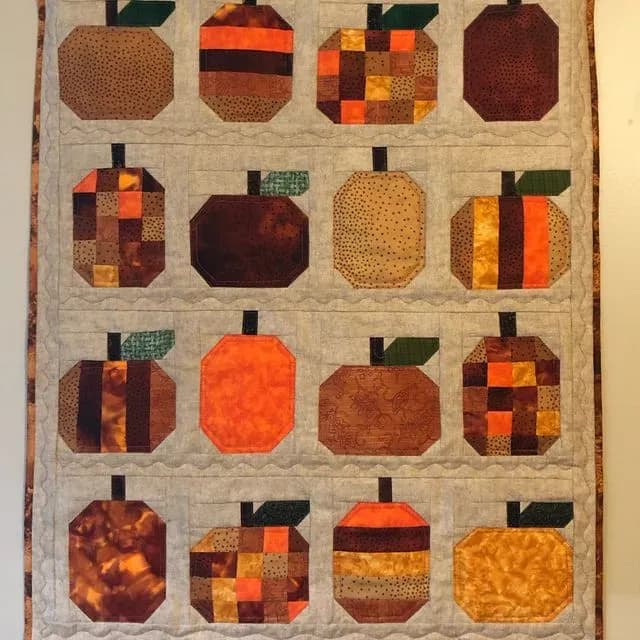 Mini Pumpkins Wall hanging