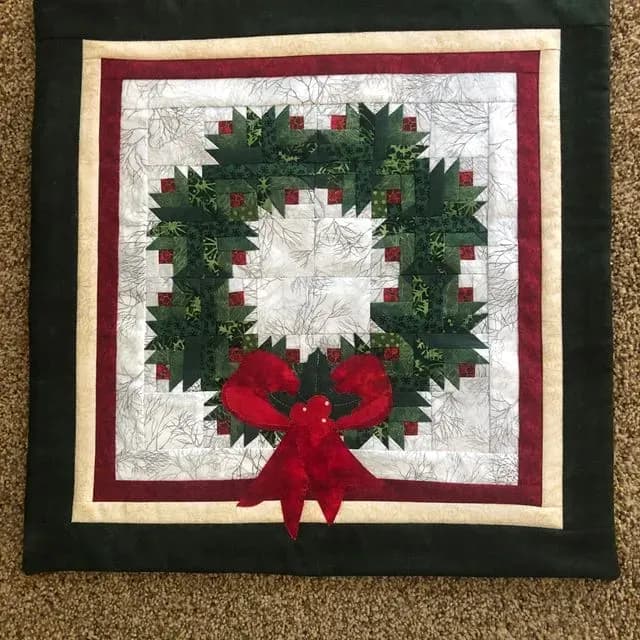 Christmas Wreath Wall Hanging