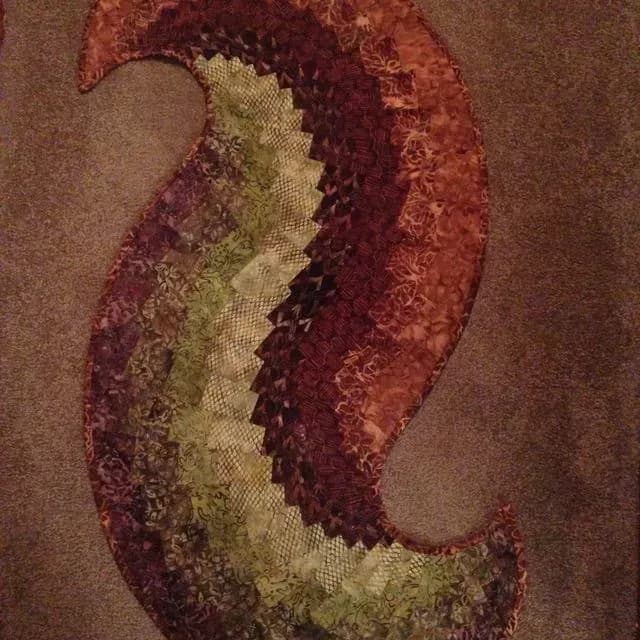 Spicy Spiral Table Runner