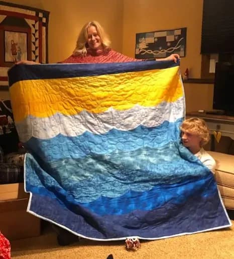 Deep Blue Sea Quilt