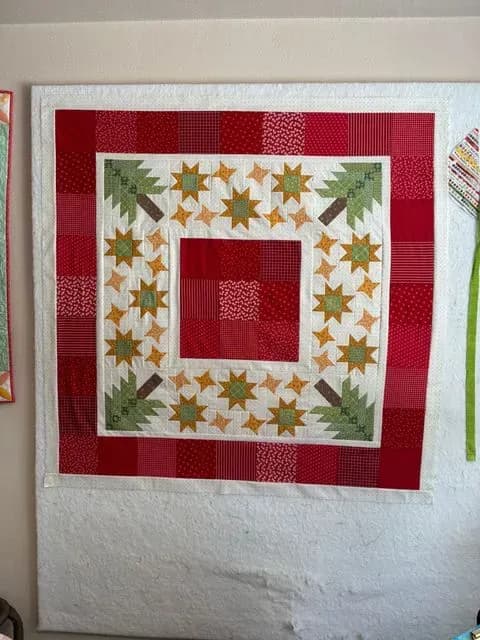 Trees With Stars Table Topper
