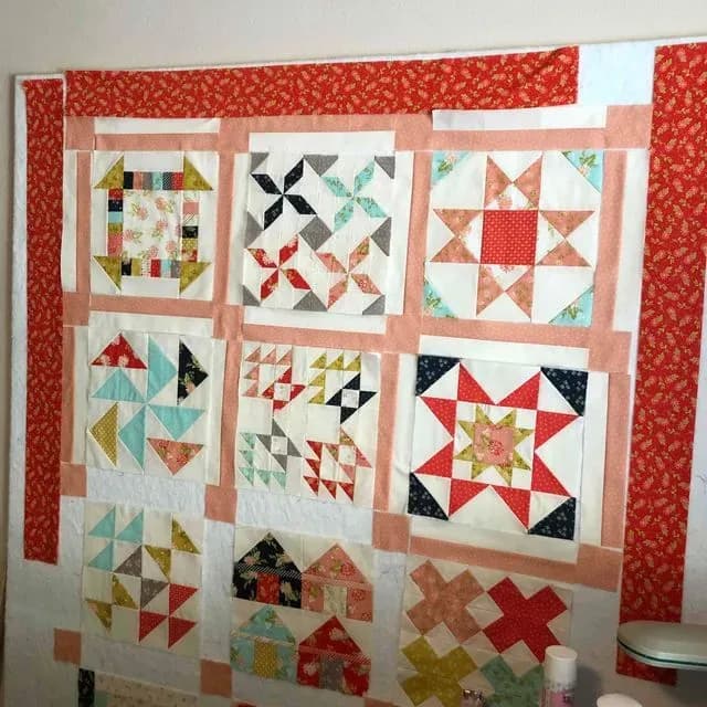 a Quilting Life Block of the Month 2021