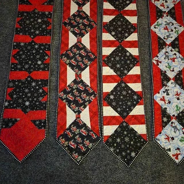 Christmas table runners