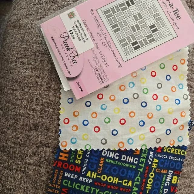 to a tee baby quilt