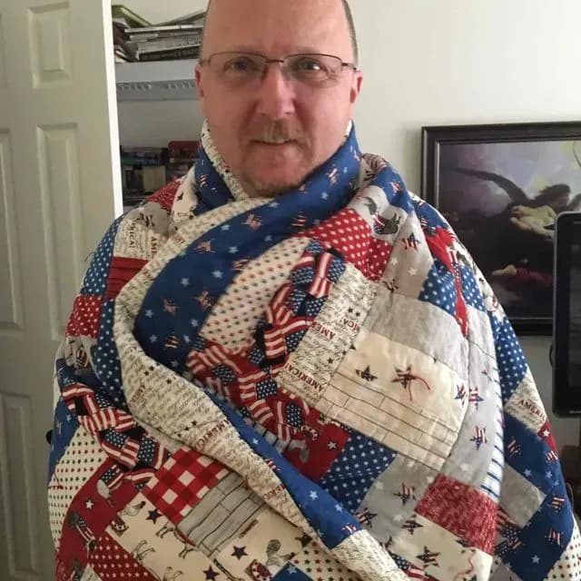 Ron’s Patriotic Quilt